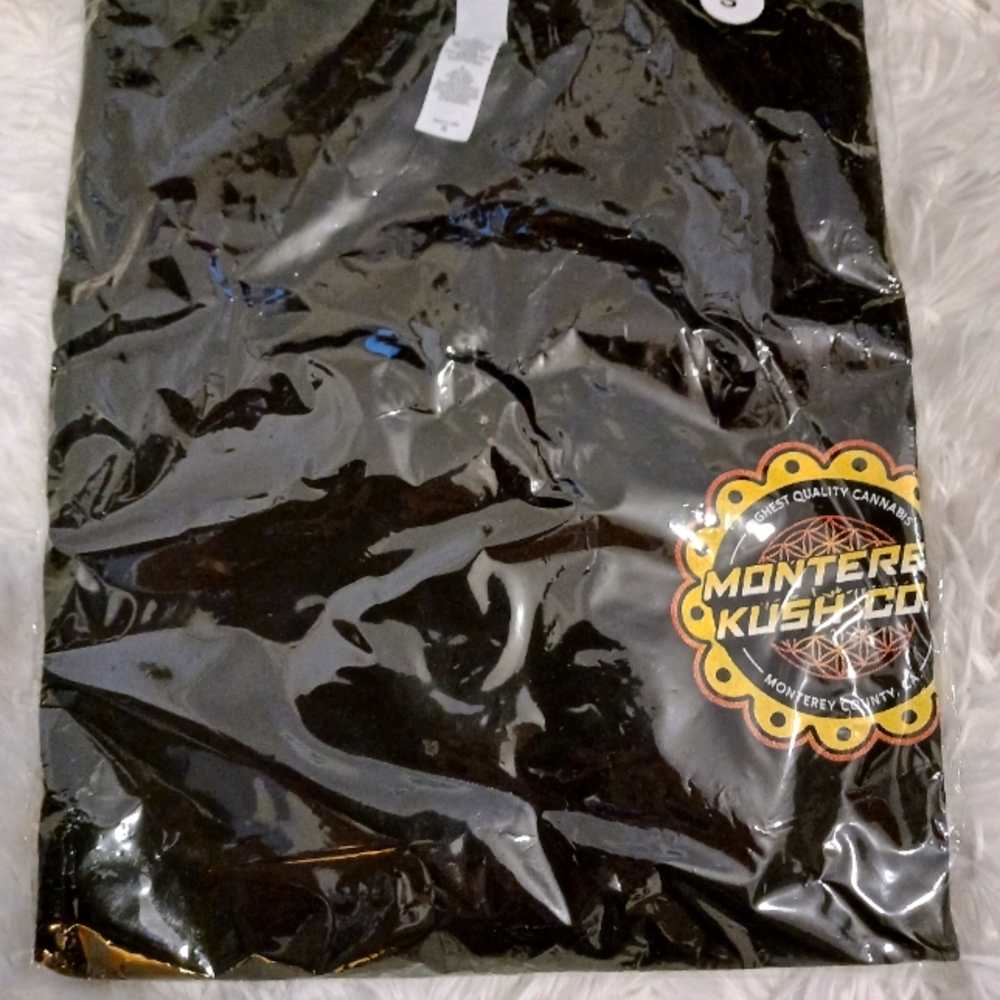 Next Level MONTEREY KUSH CO. 420 Tshirt Size Small. BRAND NEW.